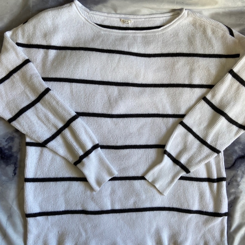 GARAGE STRIPED KNIT JUMPER